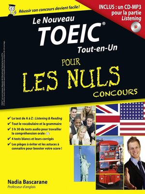 cover image of Le nouveau Toeic Tout-en-un Pour les Nuls Concours